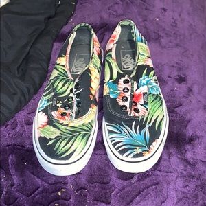 floral vans